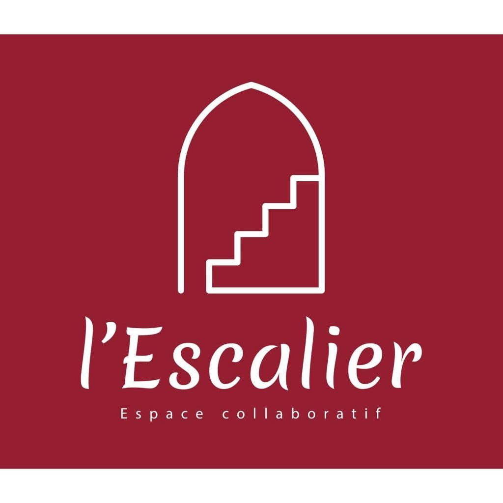 Logo de L'Escalier, tiers-lieu espace collaboratif et coworking à Saint Léonard de Noblat