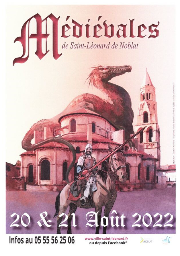 Affiche de la Fête des Médiévales 2022