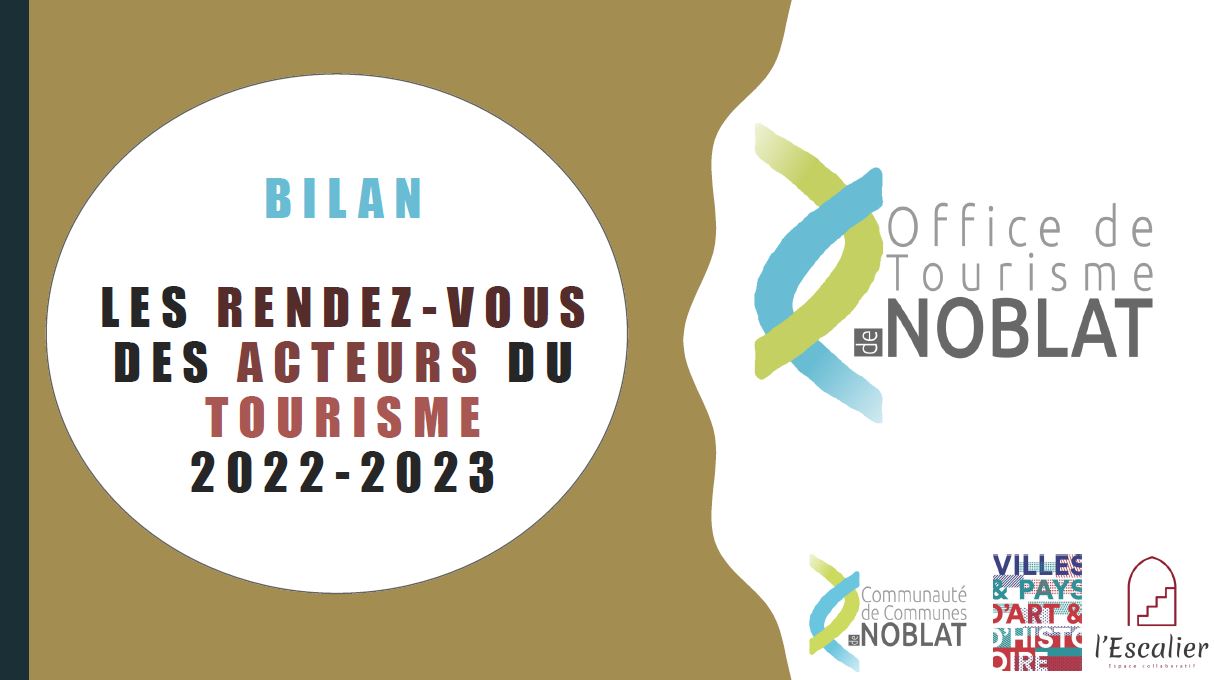 Lire la suite à propos de l’article Bilan des rendez-vous des acteurs du tourisme 2022-2023